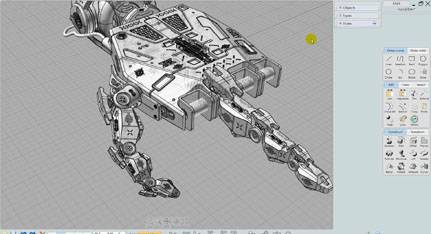 图片[4]cg教程-建模教程-教程学习moi3d机械手概念设计教程cg教程-建模教程-教程学习大侠教程