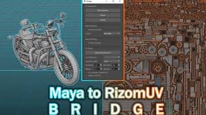 Maya RizomUV桥接插件 Rizomuv Bridgecg教程-建模教程-教程学习大侠教程