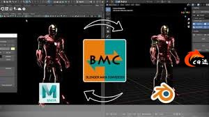 Blender Maya模型桥接转换插件 Blender Maya Converter V1.0cg教程-建模教程-教程学习大侠教程