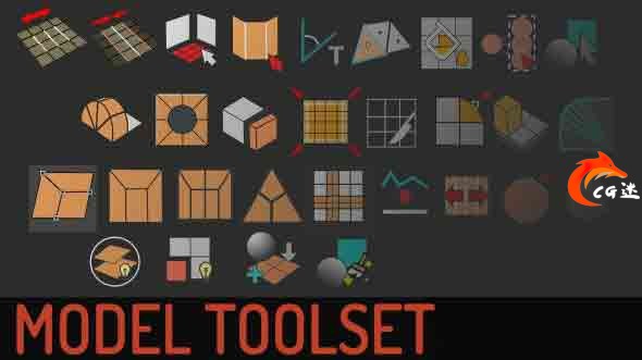 Maya快捷建模插件工具包 ArtStation – KT ModelingToolSet V1.3 for Maya 2018-2023cg教程-建模教程-教程学习大侠教程