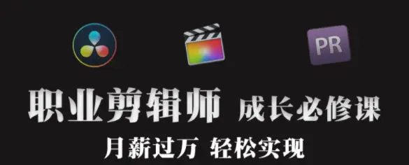 职业剪辑师-成长大班cg教程-建模教程-教程学习大侠教程